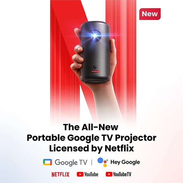 Soundcore Nebula Capsule 3 Mini Google TV Projector
