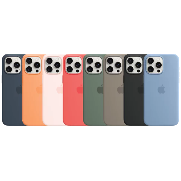 Apple iPhone 15 Pro Silicone Case Clay price in Doha Qatar - Main Image