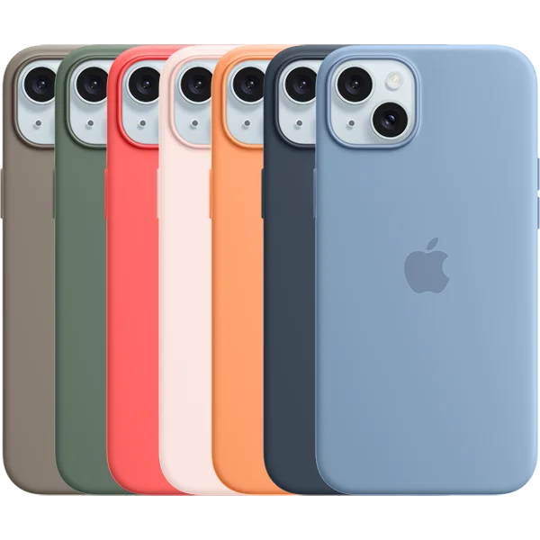 Apple iPhone 15 Silicone Case with MagSafe, Clay, MT0Q3ZM A price